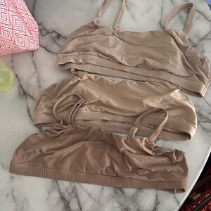 Skims Fits Everybody  Scoop Bralettes Large Set